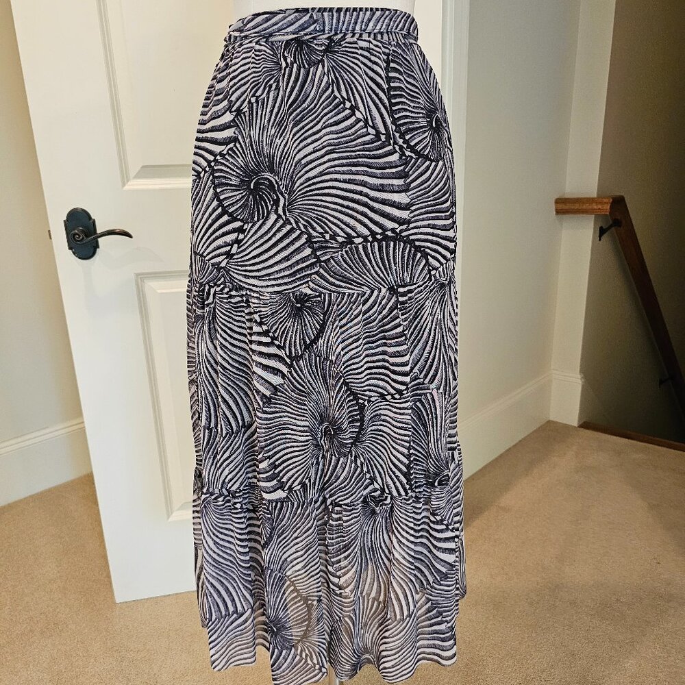 Baum Und Pferdgarten Wrap Skirt, NWOT, size L